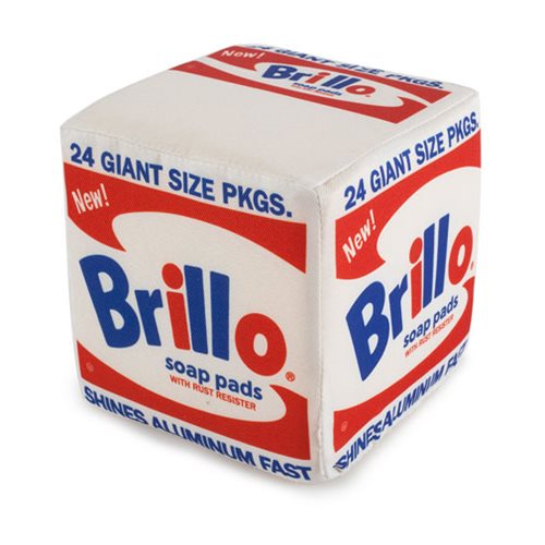 Andy Warhol Brillo Box Medium Plush